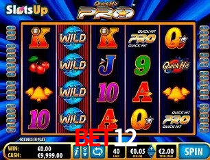 Slots na Plataforma Bet12